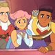 Adora, Glimmer and Bow, the best princess.